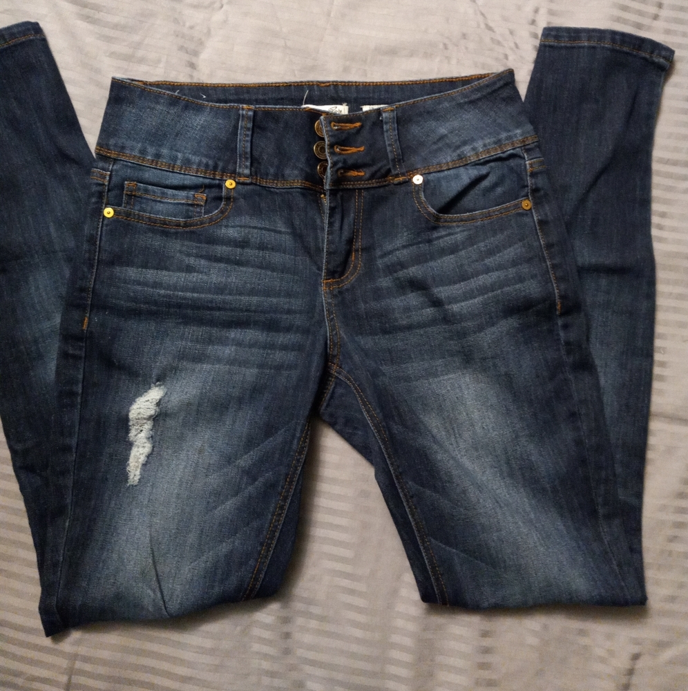 Indigo Rein Girls Skinny Ankle Jeans